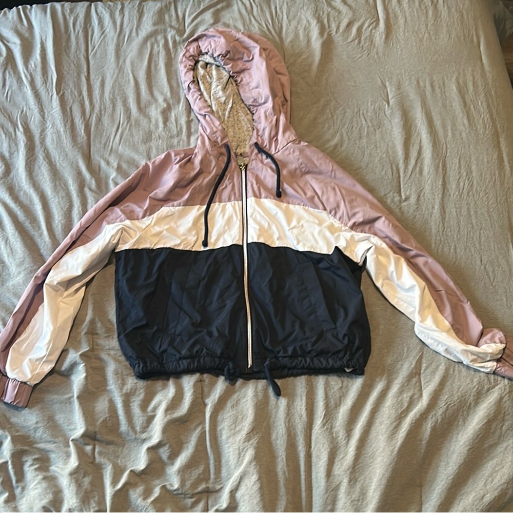 Hollister cropped windbreaker